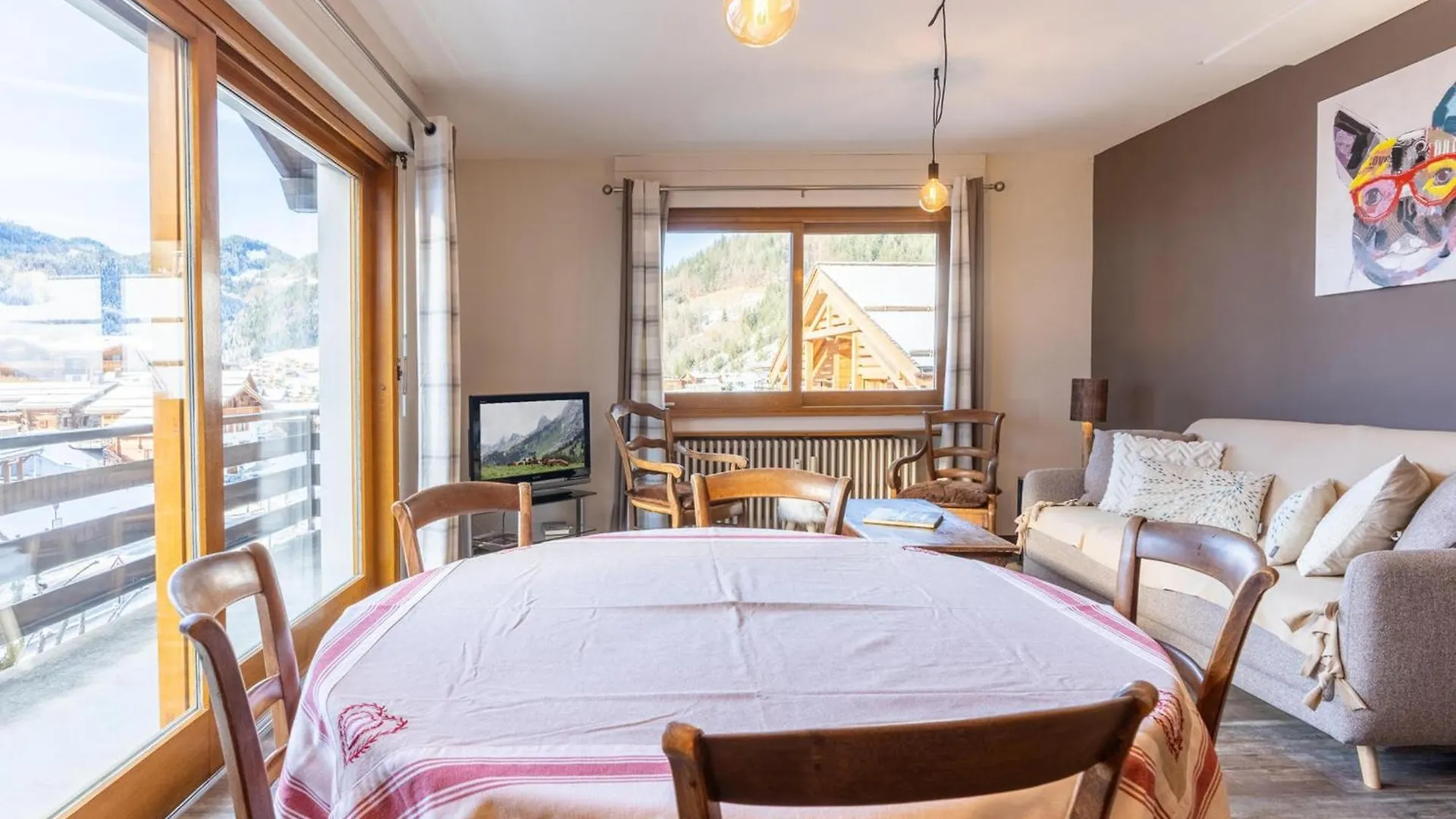 Apartman Appartement 3*** A La Clusaz, 2 Chambres, 6 Pers., Proche Pistes Et Commerces - Fr-1-304-280